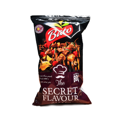 چیپس با طعم باربیکیو باتو 60 گرم