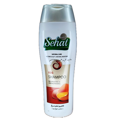 شامپو پروتئینه موی سر صحت مدل ( Egg ) حاوی پروتئین تخم مرغ وزن 300 گرمی