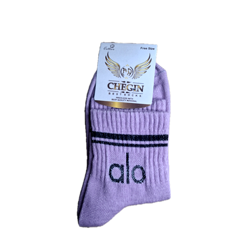 جوراب دخترانه نیم ساق alo
