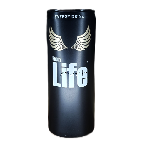 نوشابه انرژی زا هپی لایف مدل کلاسیک (Happy Life Classic) حجم 250 میلی لیتری