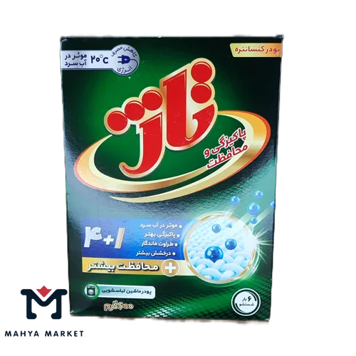 پودر ماشین لباسشویی تاژ سری یونیور سال وزن ۶۰۰گرمی