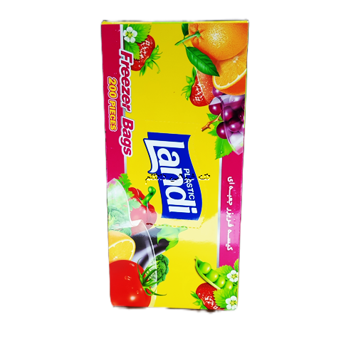 کیسه فریزر جعبه ای لندی بسته 200 عددی