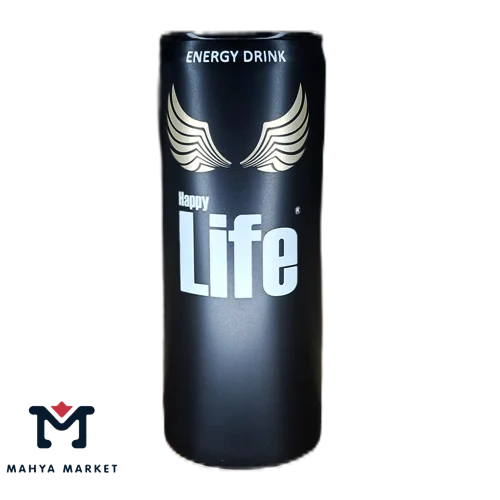 نوشابه انرژی زا هپی لایف مدل کلاسیک (Happy Life Classic) حجم 250 میلی لیتری