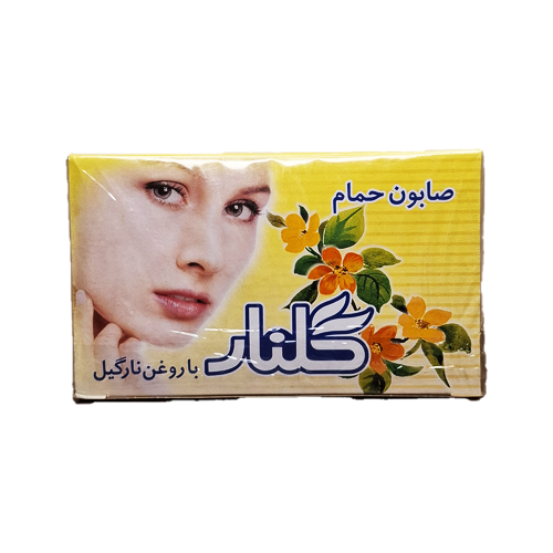 صابون گلنار زرد ۶عدد