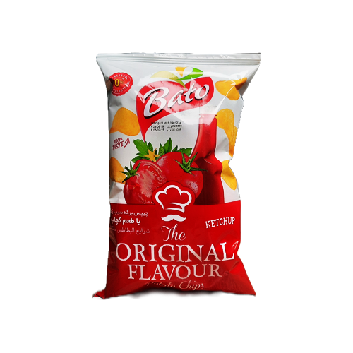 چیپس با طعم کچاپ باتو  60 گرم