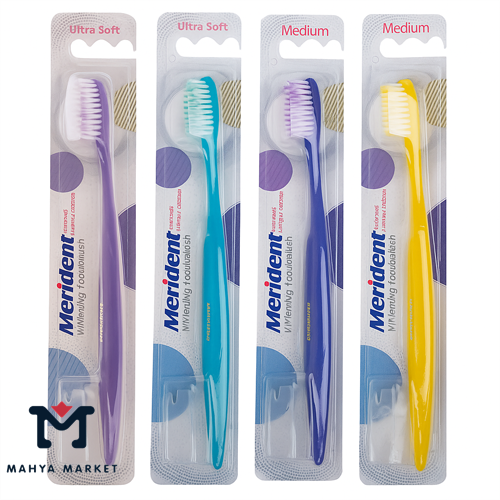 مسواک بزرگسال مریدنت با برس متوسط