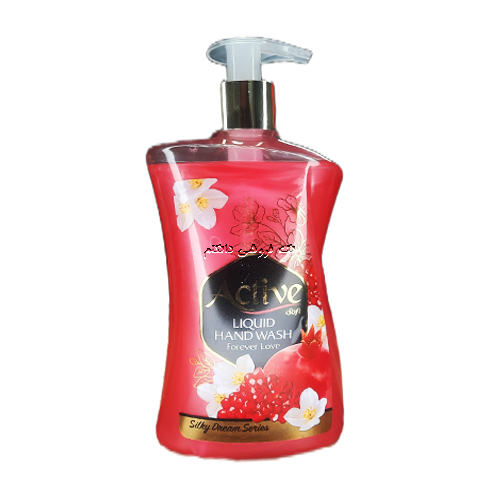 مایع دستشویی اکتیو صدفی سری رویای ابریشمی وزن 450 گرمی