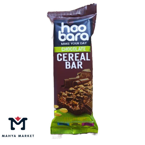 نات بار غلات شکلاتی با روکش شکلات هوبارا وزن 35 گرمی