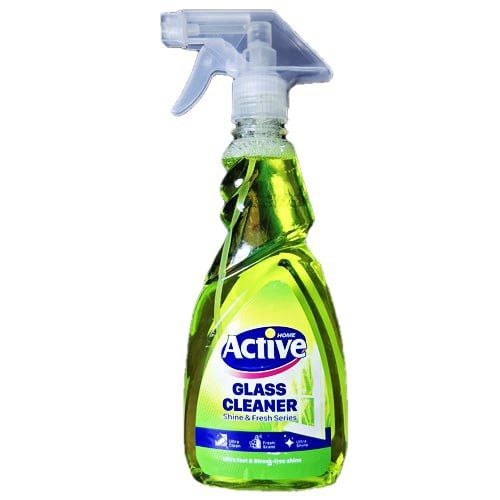 اسپری شیشه پاک کن اکتیو مدل Ultra Shine حجم 500 میلی لیتری