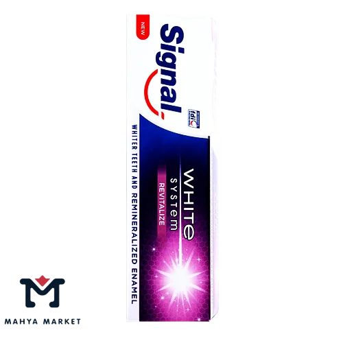 خمیر دندان سفید کننده و ترمیم کننده سیگنال مدل Revitalize حجم 75 میلی لیتری