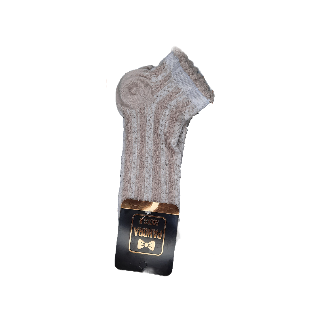 جوراب مچی بافت طرح‌دار