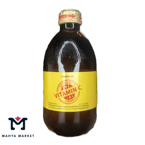 نوشابه انرژی زا ویتامین سی هرمود حجم 240 میلی لیتری