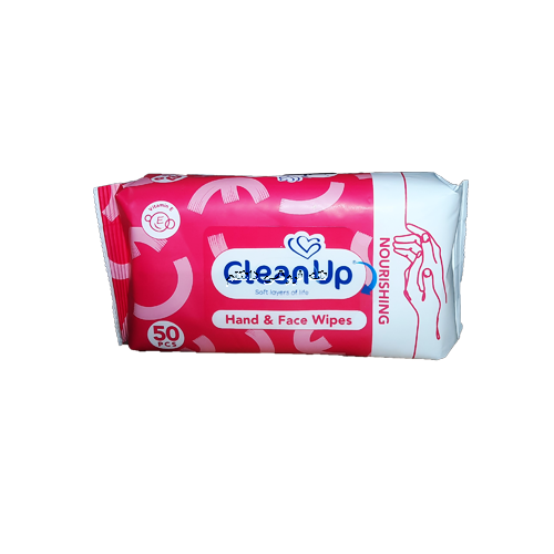 دستمال مرطوب کلین آپ پاک کننده دست و صورت