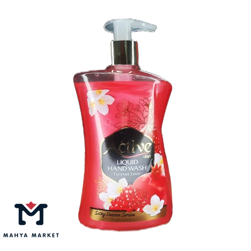 مایع دستشویی اکتیو صدفی سری رویای ابریشمی وزن 450 گرمی