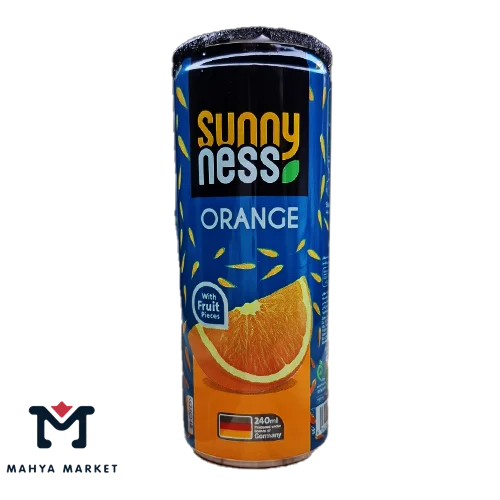 نوشیدنی پرتقال بدون گاز سانی نس حجم 240 میلی لیتری