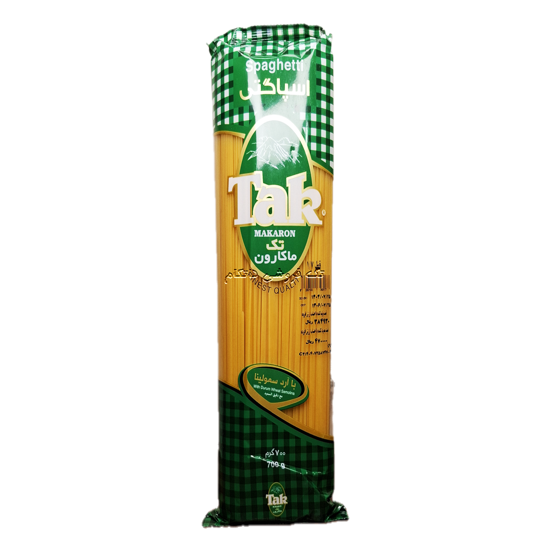 ماکارونی رشته ای 1.7 تک 700 گرمی
