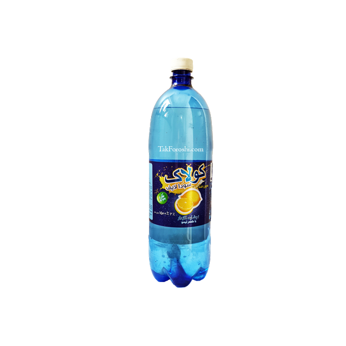 آب گاز دار کولاک بزرگ لیمویی 1.5 لیتری