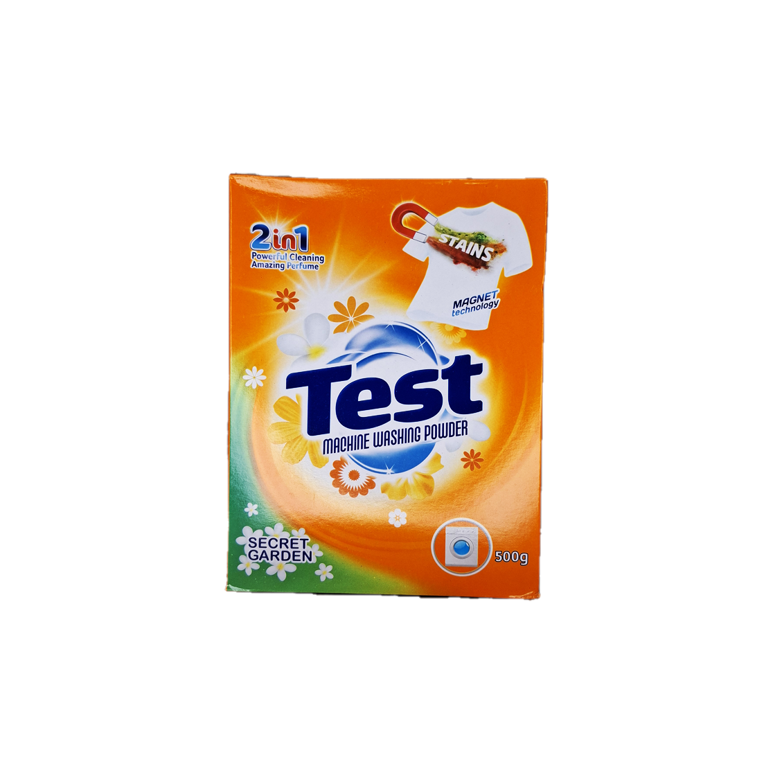 پودر ماشین لباسشویی تست 500 گرمی مدل Floral Festival