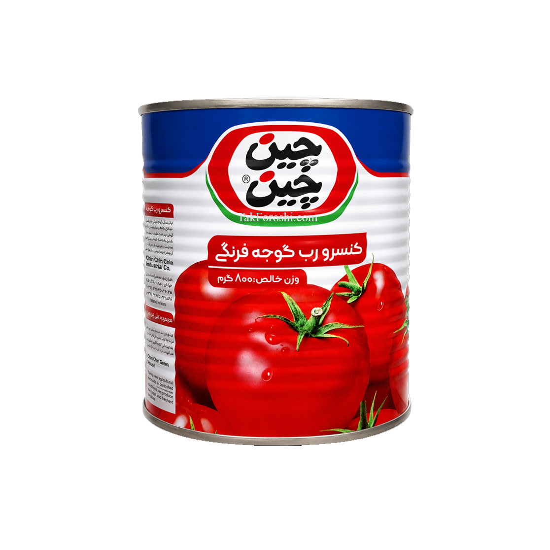 رب گوجه فرنگی چین چین 800 گرمی